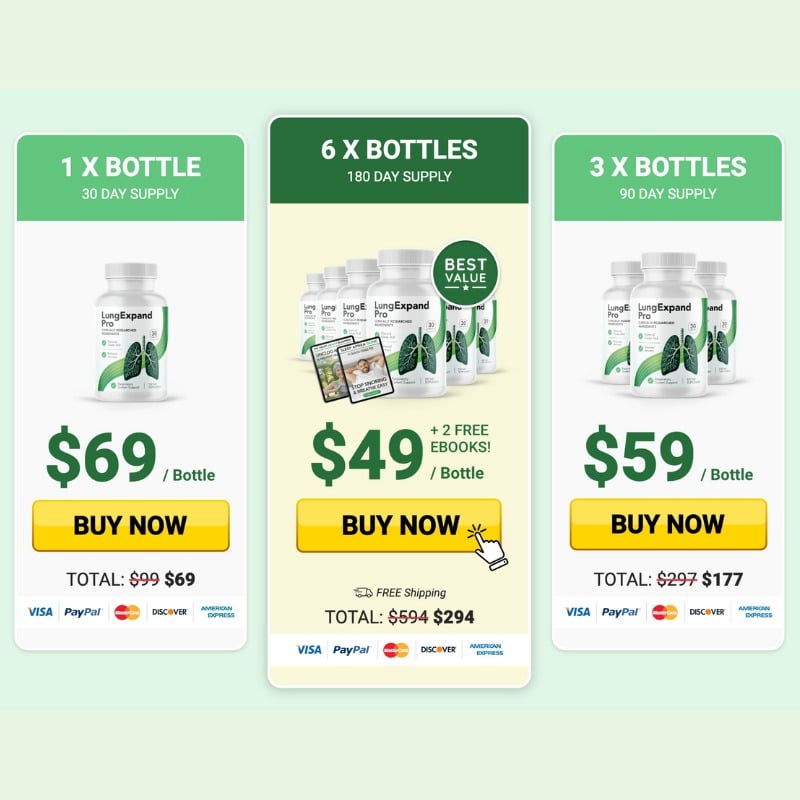  Buy Lung expand pro Bottles 